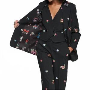 NEW VILAGALLO elisa floral sequin jacket in punto